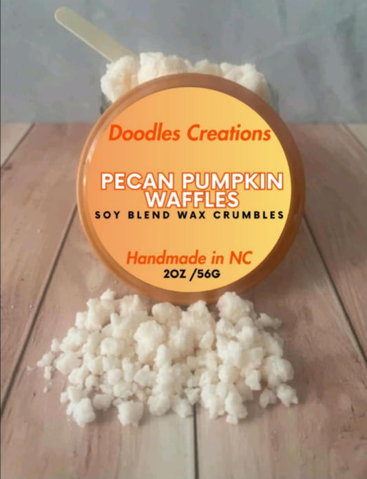 Pecan Pumpkin Waffles
